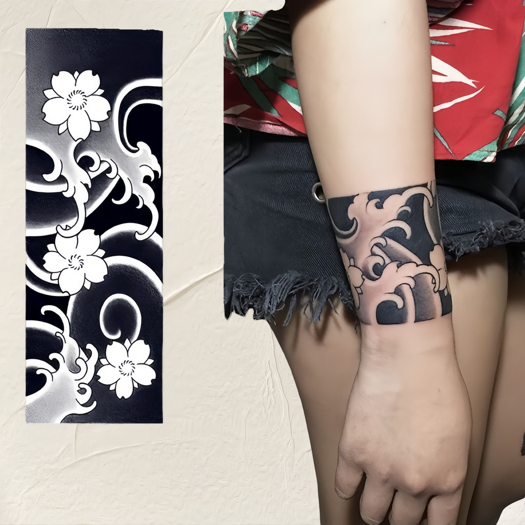 Hình Xăm Dán  Nhãn dán hình xăm cặp đôi chống nước 3D đầy màu sắc, nhãn dán hình xăm lễ hội