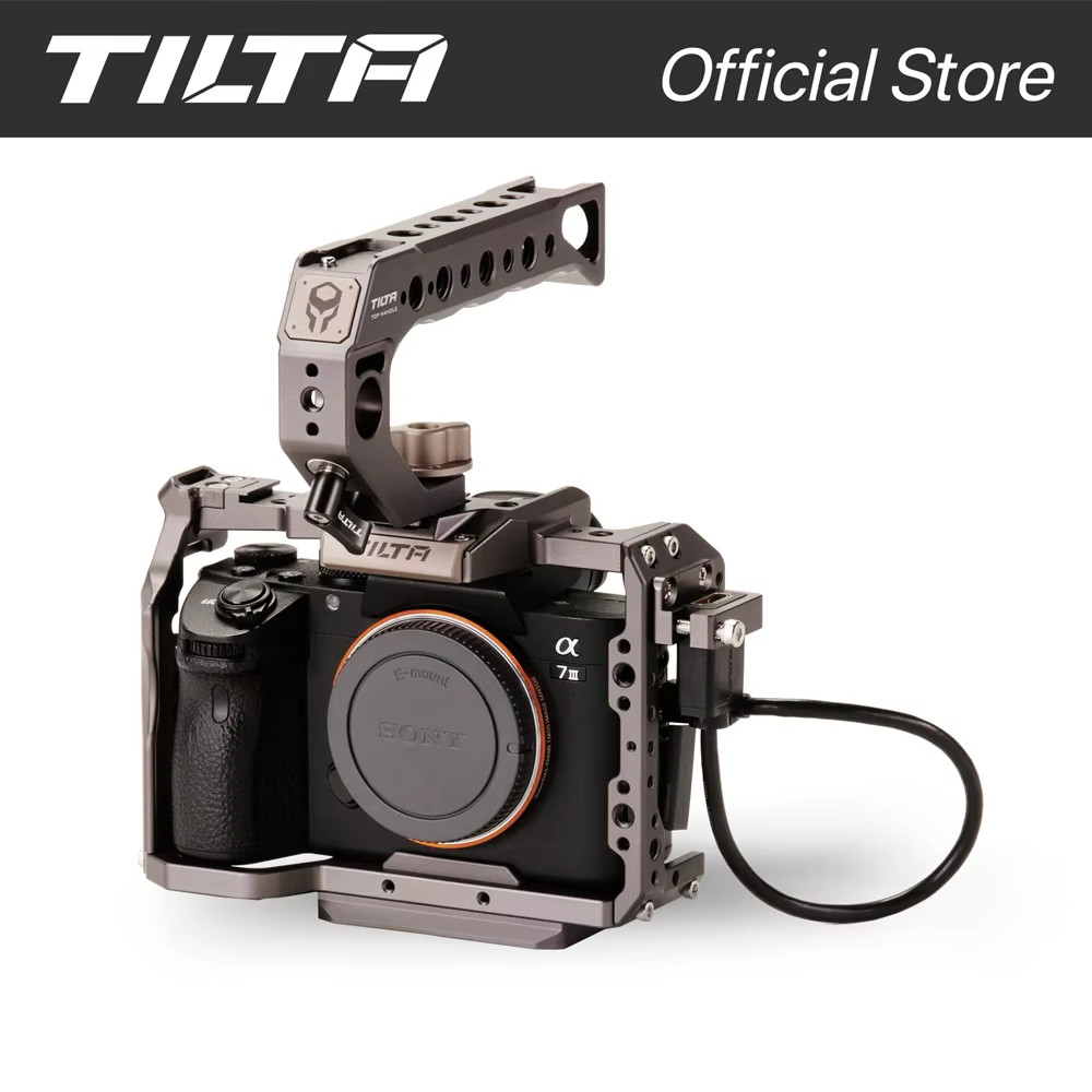 TILTA A7 A9 TA-T17-FCC-G Full Camera Lồng Cho Sony A73 A7M3 A7R3 A7M2 A7R2S eries Kit A / B / C Xám 