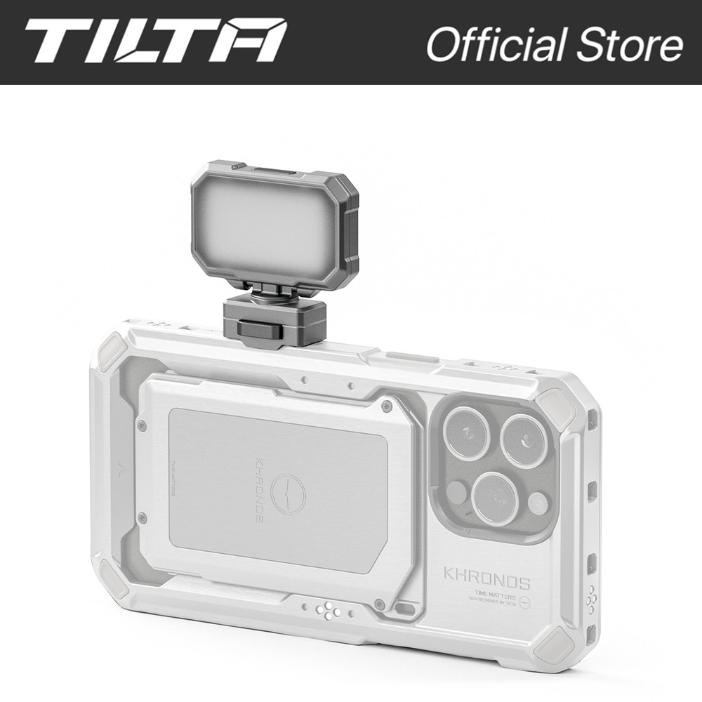 TILTA Khronos Bảng điều khiển LED Mini Ánh sáng ban ngày TK-MLP-DL-SG / TW cho iPhone Cage 15 Pro / 
