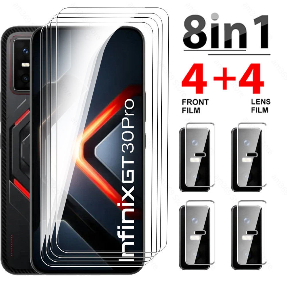 8in1 Cho Infinixi GT 30 Pro 6,78inch Kính Cường Lực Bảo Vệ Màn Hình Infinix GT30Pro GT 30Pro GT30Pro