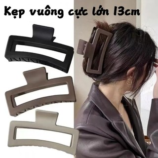  Kẹp tóc càng cua NOVSET cặp tóc càng cua size lớn 13 cm hình vuông   C503   