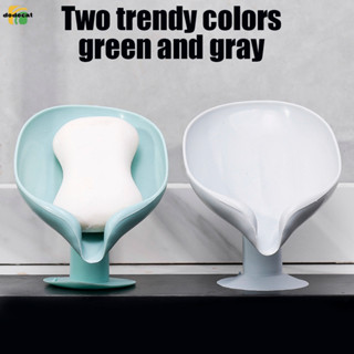 Giá Đỡ Xà Phòng Hình Lá Hộp Xà Phòng Hút Cốc Khay Sấy Giá Cho Tắm Bọt Biển Hộp Đựng Nhà Bếp Phòng Tắm Phụ Kiện