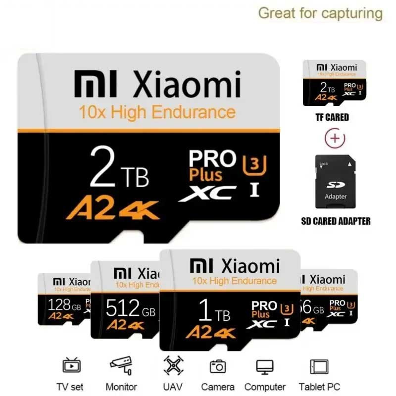 Thẻ Nhớ 1TB 512GB 256GB Class10 Mini TF Card U1 Thẻ SD Cho Điện Thoại Di Động Thiết Bị Ô Tô Máy Tính Máy Bay Không Người Lái