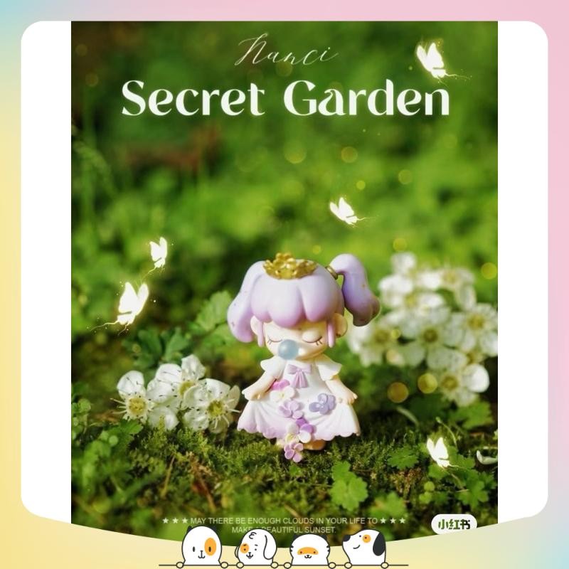 Blindbox Nanci Secret Garden - Mô hình trưng bày dễ thương làm quà tặng