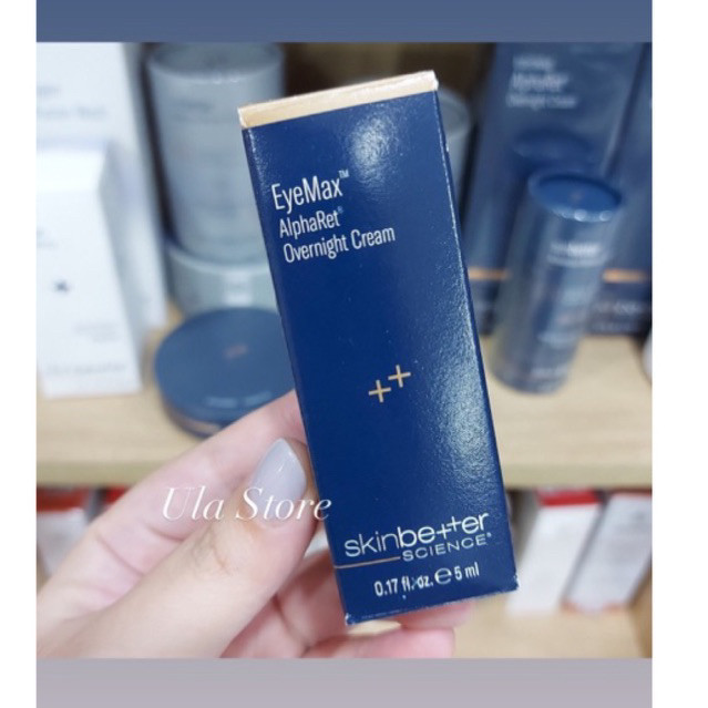 [Mini 5ml fullbox date 2025 ] Kem dưỡng mắt ban đêm Skinbetter EyeMax AlphaRet Overnight Cream