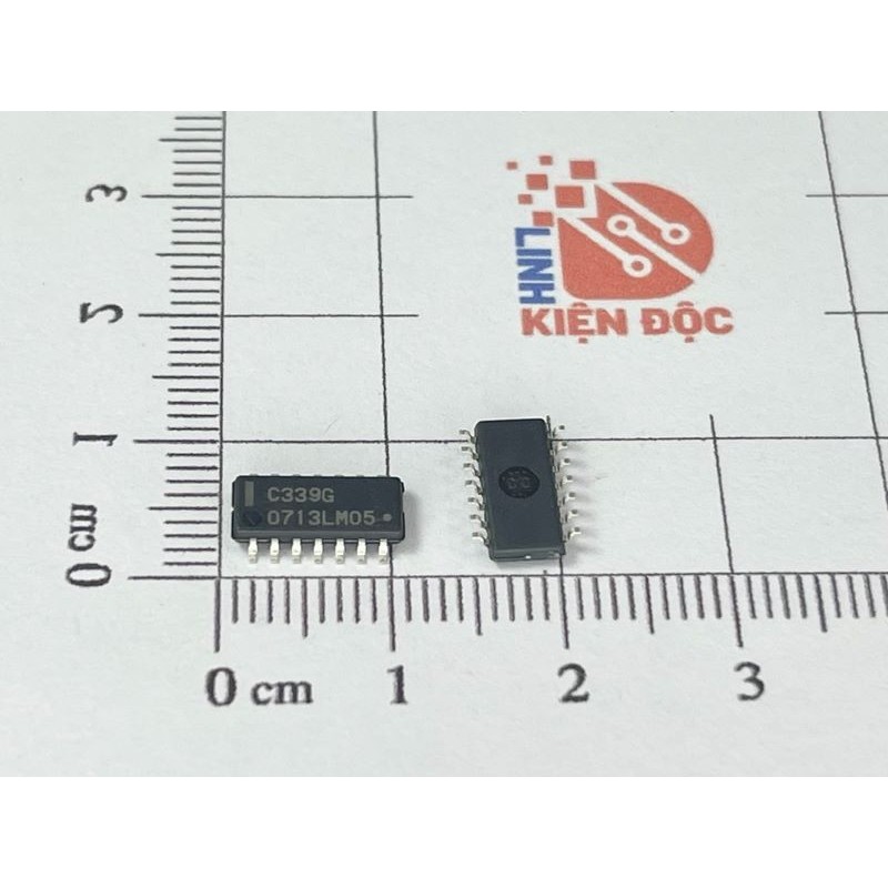 [Combo 5 chiếc]  IC so sánh C339G, UPC339, UPC339G kiểu chân SOP-14