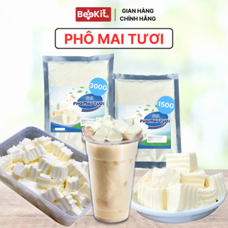 Set Làm Phô Mai Tươi Tiệm của Bee - BeeKit, 150gr, 300gr Nguyên Liệu Tự Nấu Topping Pha Chế Trà Sữa Tại Nhà