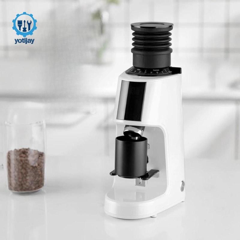 Máy Xay Cà Phê Phễu Liều Đơn Làm Sạch Nhỏ Gọn Và Thu Bột Cà Phê Chắc Chắn Áp Lực Tay Dưới Cho Quán Cà Phê Tại Nhà