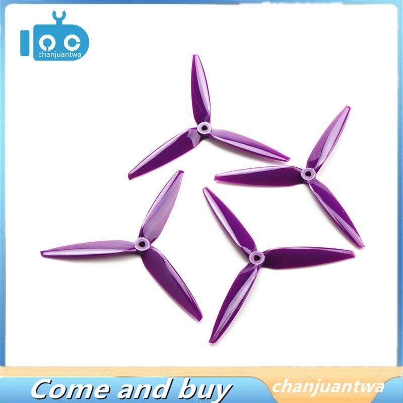 10 Cặp Cánh Quạt 7Inch 7X4X3 3 Lưỡi CCW + CW Cánh Quạt PC Cho 7Inch 8 Inch FPV RC Drone B