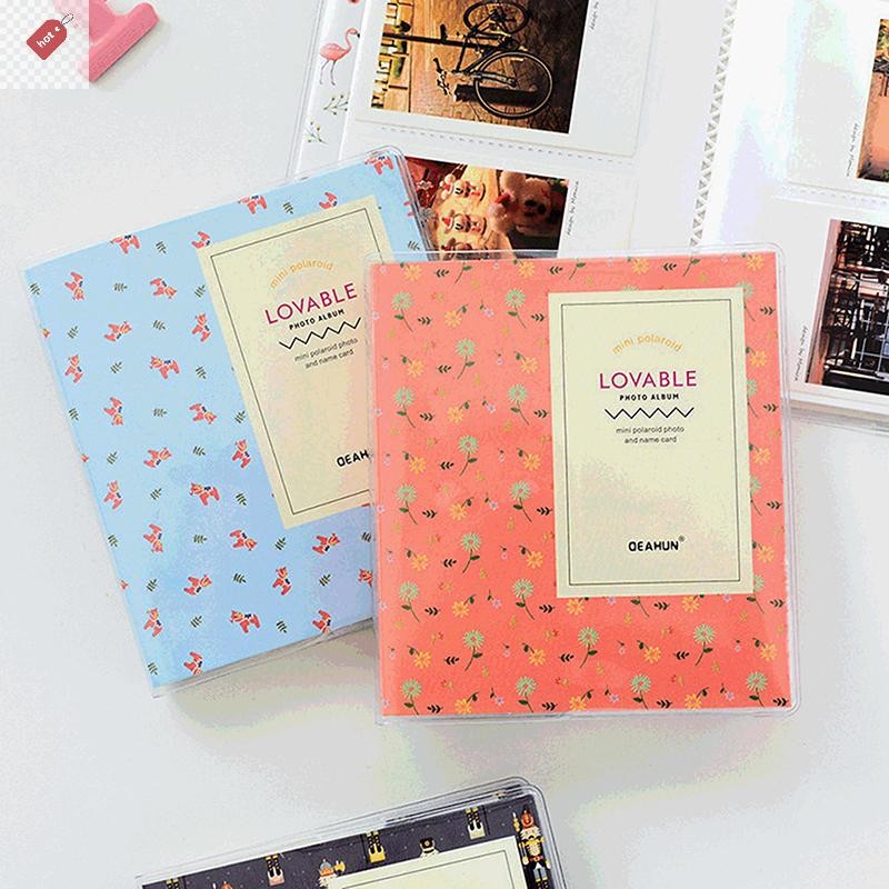 ALIK Album Ảnh Hoạt Hình Instax Ảnh Album Ngôi Sao Lưu Trữ Sách KPOP Cho Fujifilm Instax Phim 7s 8 2