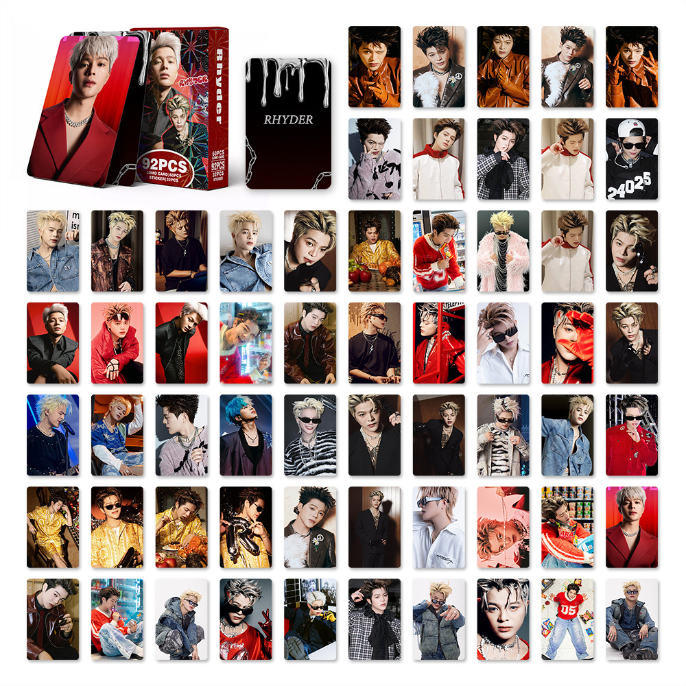 92 Cái / hộp Việt Nam Ngôi Sao Rhyder Lomo Thẻ Negav Hiếuhai Dương Domic Dán Photocards Captain Boy 