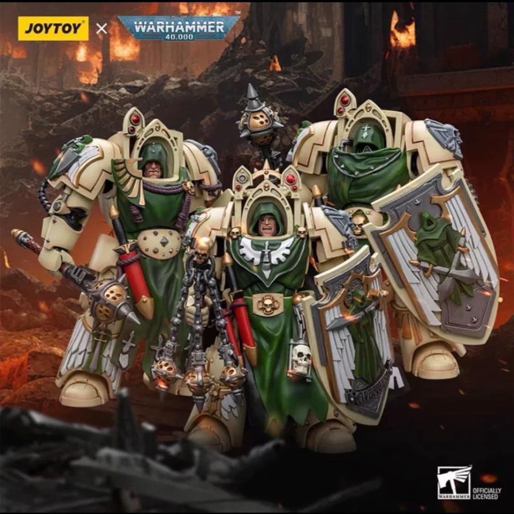 MÔ HÌNH JOYTOY- WARHAMMER 40K - DARK ANGEL TERMINATOR - 1/18 ACTION FIGURE .
