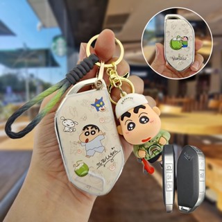 ốp chìa khoá KIA Sorento CARNIVAL 2025 EV5 2024 EV6 TPU móc treo chìa khoá bọc chìa khoá smartkey