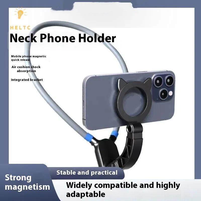 [HELTC] Giá đỡ cổ từ tính Giá đỡ tháo nhanh Giá đỡ cổ từ tính cho điện thoại Phụ kiện điện thoại thông minh [VN]