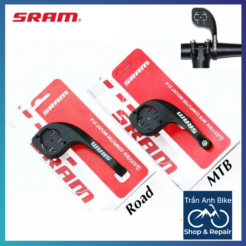 Giá Pas Gắn Đồng Hồ Xe Đạp Garmin, iGPSPORT - Nhãn hiệu SRAM
