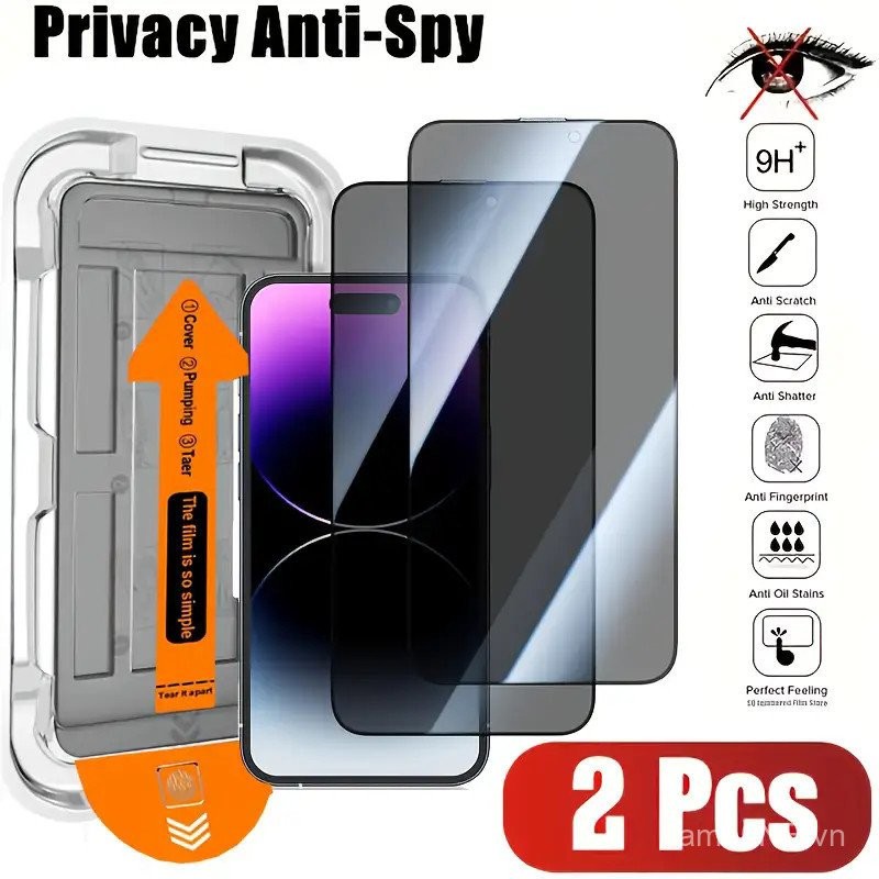 2PCS Kính cường lực bảo mật cho Infinix Note 50 Pro+, Infinix Note 50 Pro 4G, Infinix Note 50X, Infi