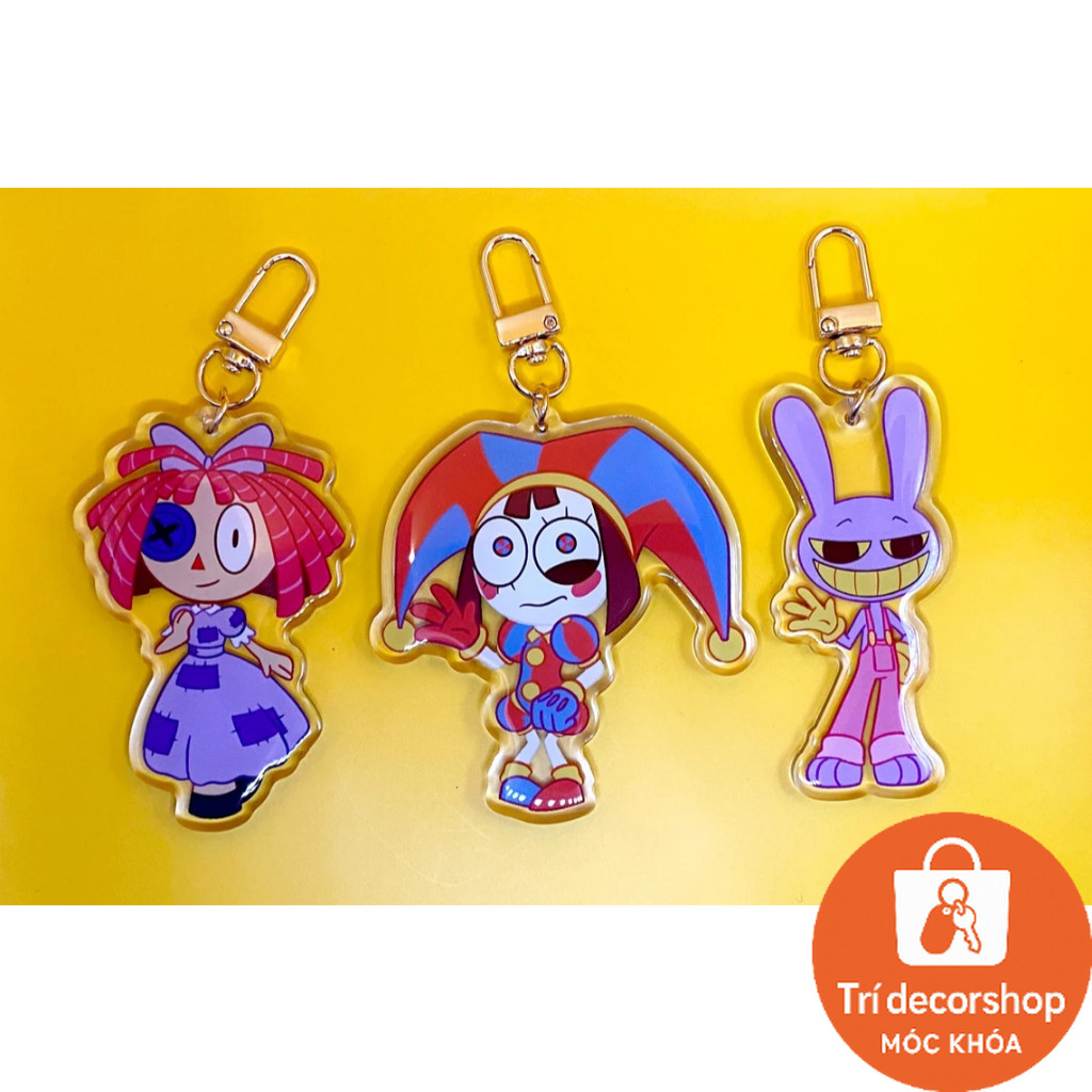 Digital Circus Keychains