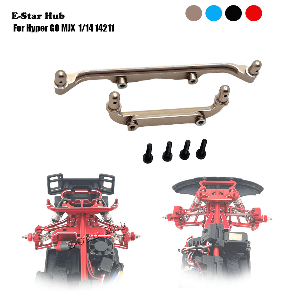 Cột vỏ trước sau cho Hyper GO MJX 1/14 14211 OP, phụ kiện nâng cấp kim loại, xe địa hình Rc, xe tải,