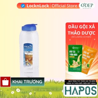 Bình đựng nước nhựa LocknLock PET an toàn dung tích 1.5L Chính hãng  HAP731  - HAPOS LOCKNLOCK OFC