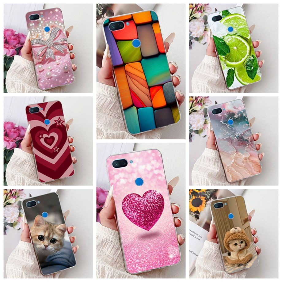Dành Cho IXiaomi Mi 8 Lite / Mi8 SE Ốp lưng Di Động In Nhiều Màu Sắc Cho Xiaomi Mi8lite Mi 8SE Mềm T