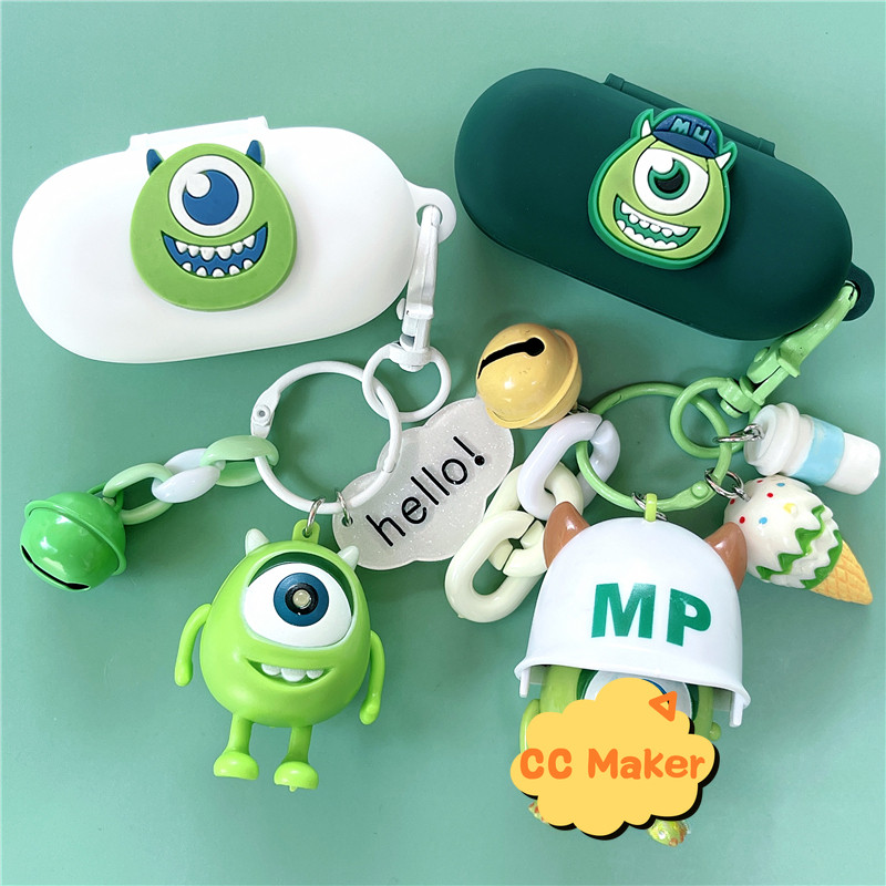 For Sony WF-C710N Case Sony WF-C510 Silicone Soft Case Cartoon Monsters University Silicone Finger R