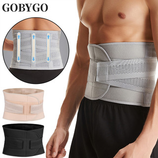 GOBYGO Thể Thao Thoáng Khí Áp Lực Đôi Kéo Lưng Thắt Lưng Hỗ Trợ Thắt Lưng