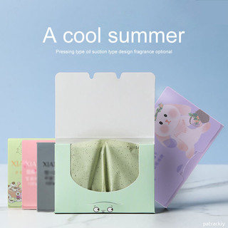 🌈Patrackiy✨Bộ 100 Tờ Giấy Thấm Dầu Vệ Sinh Dầu Nhờn Thừa Trên Da Mặt