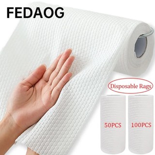 Giấy Nhà Bếp FEDAOG, Khăn Lau Thấm Hút Khăn Lau Tẩy Dầu, Giấy Không Dệt Dày Giấy Thấm Dầu Nước