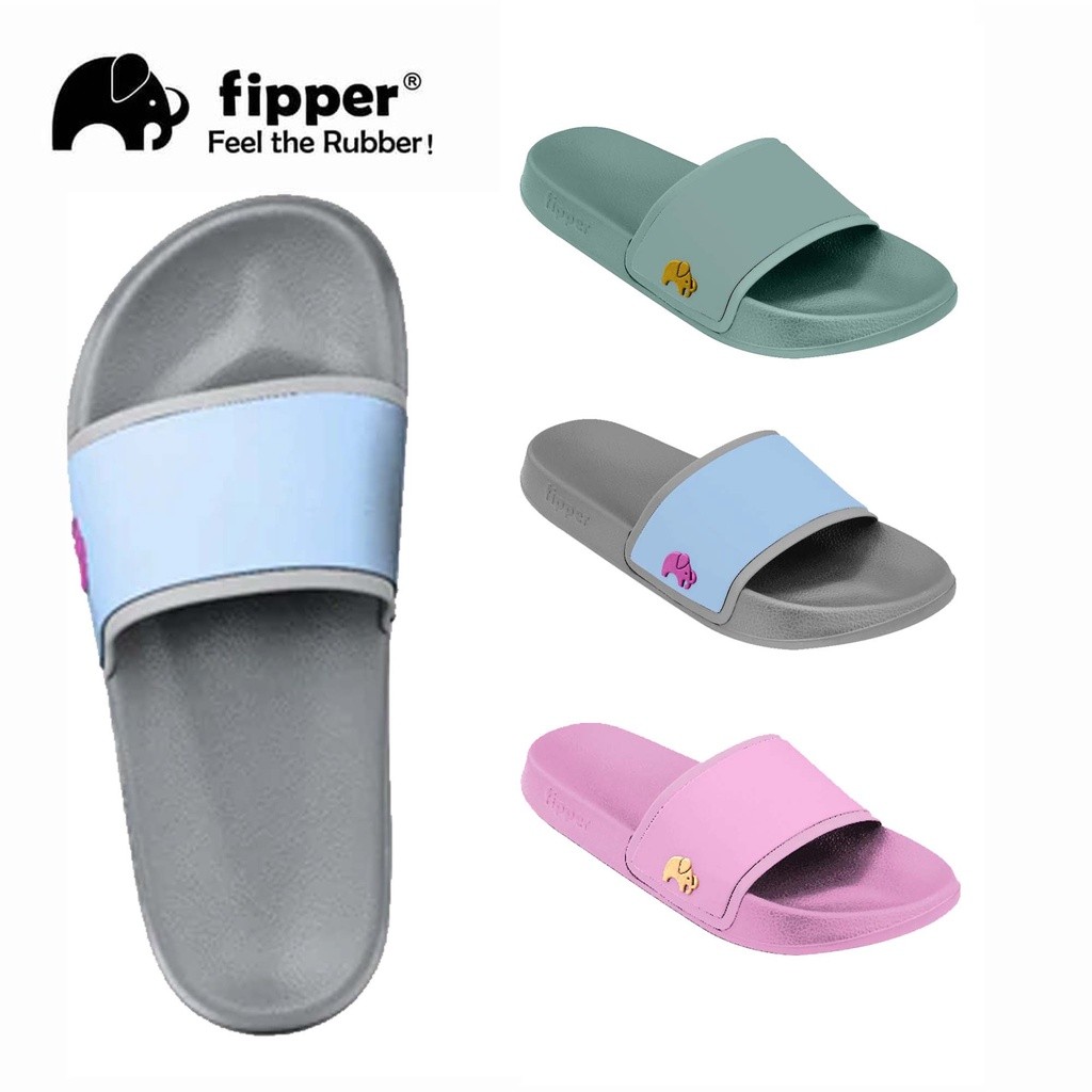 JK9 Fipper Slip On dành cho nữ màu kẹo / Kasut U / Fipper Perempuan / Dép Perempuan