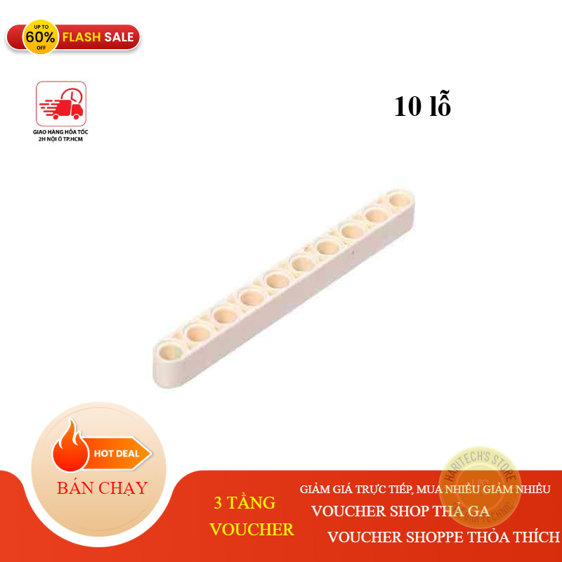 Phụ Kiện Technic Gạch 1x10  - Phụ Kiện MOC Tương Thích