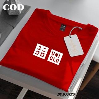 Quần áo Un 'o Uniqlo Premium Text Áo thun ngắn tay màu trắng dành cho nam và nữ Áo thun / áo thun hiện đại chất lượng có chữ in màn hình