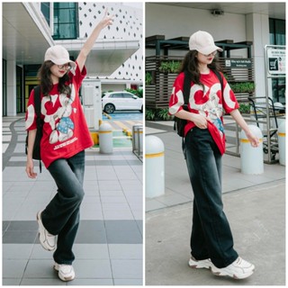 Quần jean ống Rộng Nữ phom jeans suông xuông dáng rin zin jin baggy màu đen xanh xam xs S M L XL xxl Women Eo Cao