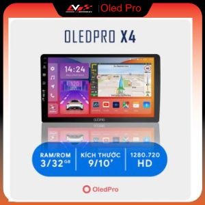 Màn Hình Android ô Tô OLEDPRO X4,X5 X5S Ram 4GB -64G Tặng  youtube premium vietmap s2(BH 18 tháng)