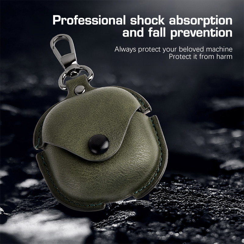 Ốp Da Cho Samsung Galaxy Buds 2 Pro 2Pro Live FE Buds2 Buds2Pro Tai Nghe Không Dây Tai Nghe Có Móc P