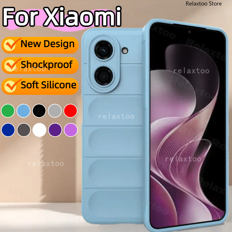 Vỏ POCOC71 Cho Xiaomi POCO C71 C 71 POCOC71 PocoPhone C71 4G 5G Vuông Lỏng Thời Trang Silicon Mềm Cặ