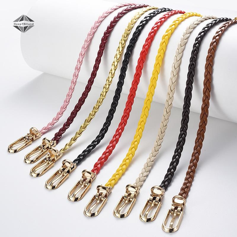 < DeepTBHand > Dây Da Mỏng Cho Người Phụ Nữ Đầm Áo Sơ Mi Trang Trí Dây Thắt Lưng Thời Trang Khóa Pin Nữ Dây Thắt Lưng Nữ