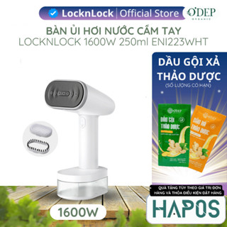 Bàn là hơi nước cầm tay LocknLock Handy Steamer màu trắng - ENI223WHT - Hapos Mall