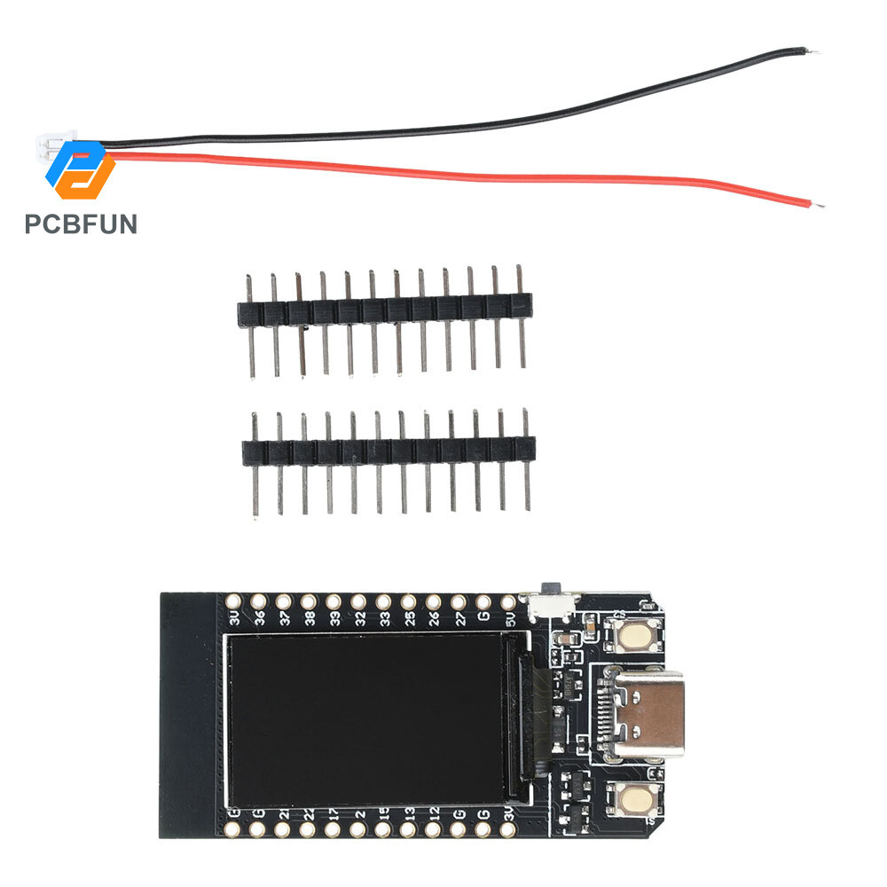 Bảng phát triển màn hình LCD Pcbfun Esp32 1,14 inch Cp2104 4Mb Esp32 Mô-đun bảng phát triển Bluetoot