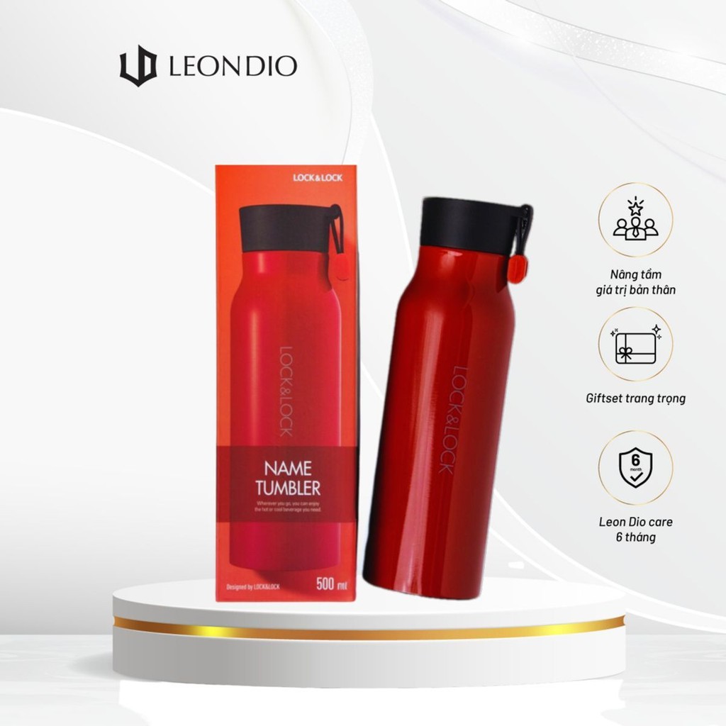 Bình giữ nhiêt LnL - 500ml - LHC4125R (Đỏ)