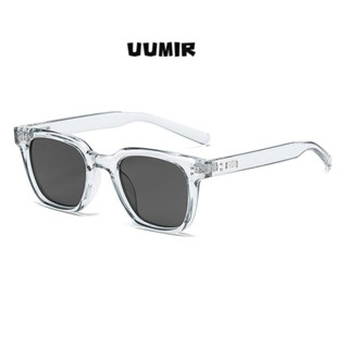 UUMIR Black Shades, Kính râm cỡ lớn khung vuông INS, Chống tia cực tím mùa hè dành cho nữ và nam giới