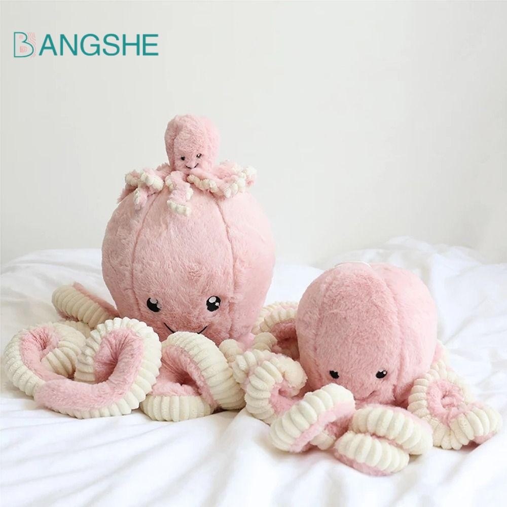 BANGSHE Bạch Tuộc Sang Trọng Đồ Chơi Thoải Mái Búp Bê Đồ Chơi Trẻ Em Quà Tặng Gối Ngủ Trang Trí Nhà 