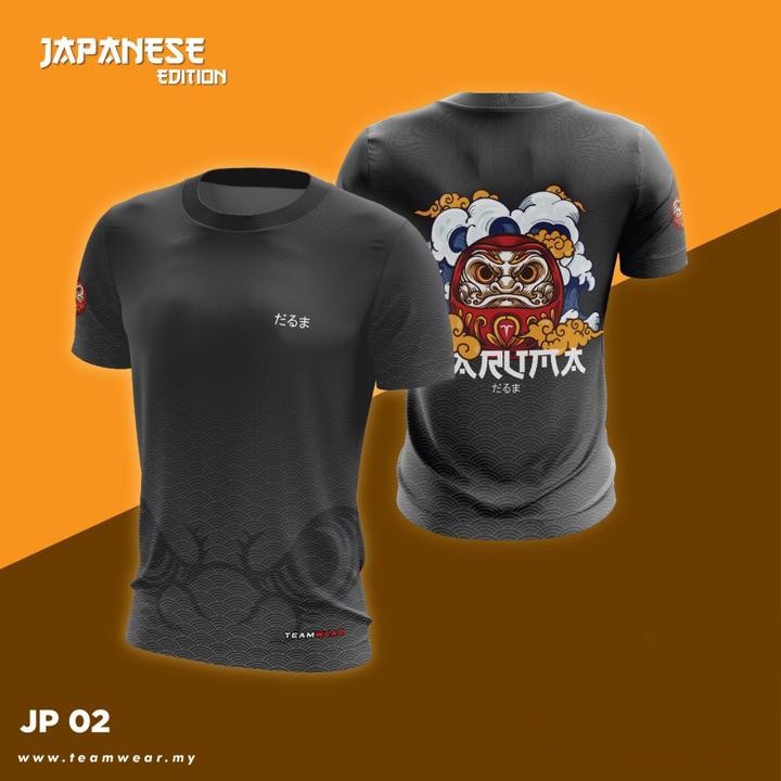 TEAMWEAR Jersey Anime Nhật Bản Unisex Phiên bản Nhật Bản - JP02 Daruma