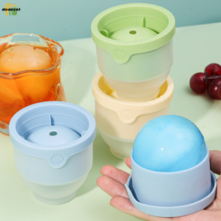 1 / 3 Lớn Đá Bóng Khuôn Silicon Whisky Làm Đá Cho Cocktail Bền Tròn Ice Cube Khay Nhà Thanh Phụ Kiện