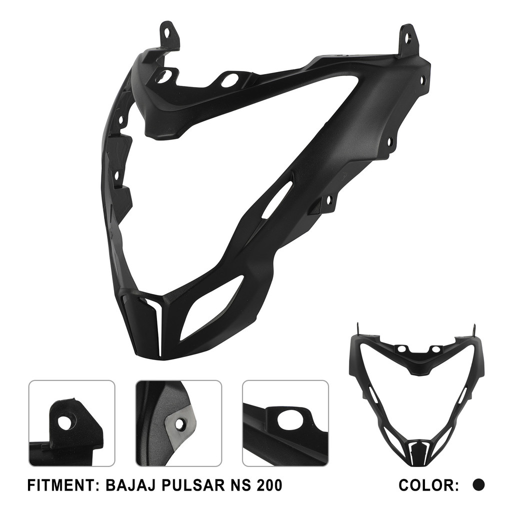 Ốp chao đèn pha và yếm xe cho Bajaj Pulsar 200NS NS200 FI ABS phụ kiện xe máy
