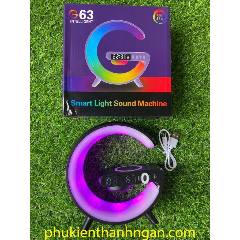 Loa bluetooth chữ G63. Màu sắc led sinh động, ấn tượng