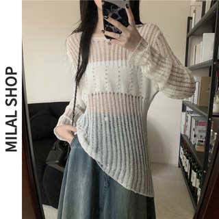 Nữ Mùa Hè Chống Nắng Thời Trang Đan Ren Móc Thiết Kế Thường Ngày Rời Phù Hợp Với Top