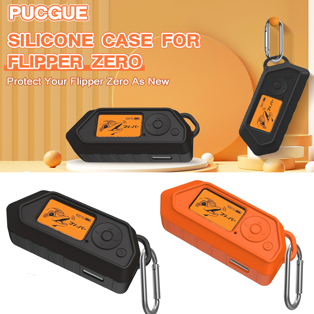 Ốp Silicon Cho Flipper Zero, Vỏ Bảo Vệ Mềm Cho Thiết Bị Flipper Zero, Vỏ Bảo Vệ Chống Trầy Xước Cho 