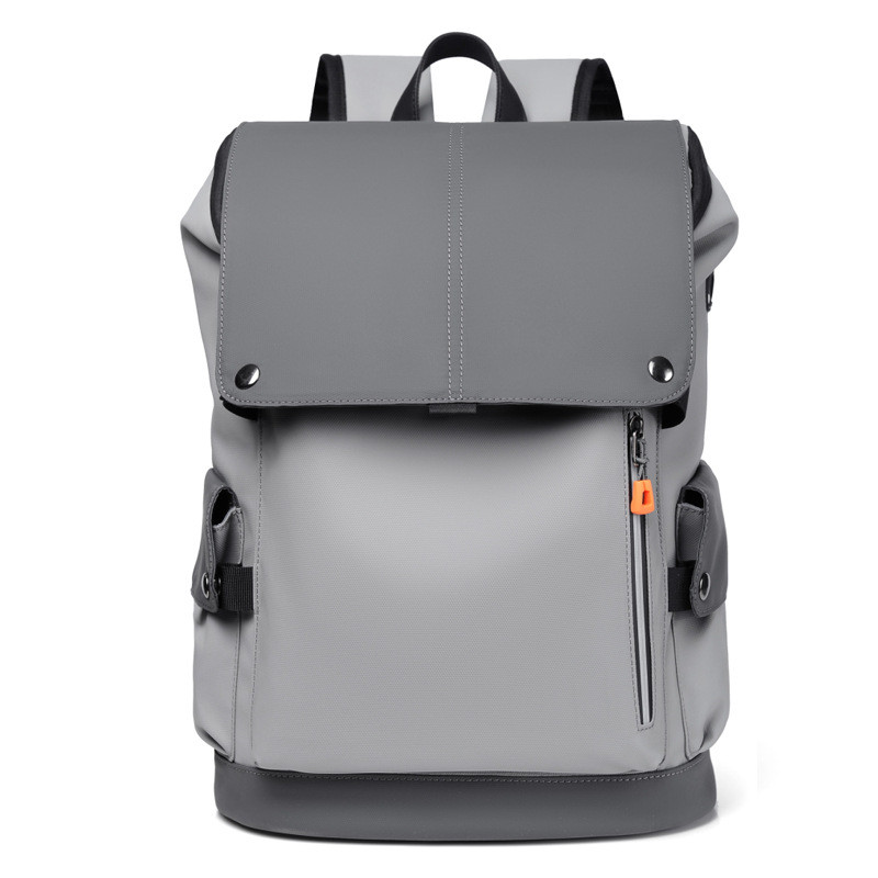Men's PU Leather Bag Fashionable Backpack Men's Large Capacity Travel Backpack Men's Backpack