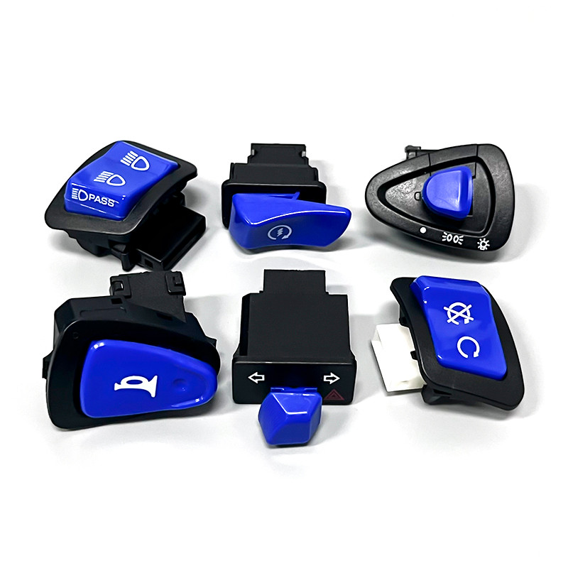 Công Tắc Xe Máy MÀU ĐỎ Chính h ãng Bộ SHVN 2018~2019, Bộ Vision 2015~2019, Bộ AB 2015  - Công tắc Xi