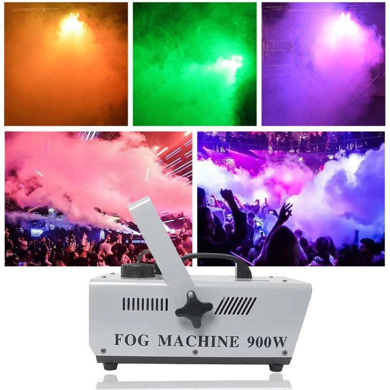 Máy Tạo Khói Sân Khấu FOG MACHINE 900W ( tích hợp điều khiển từ xa và bằng dây Tech Accessory